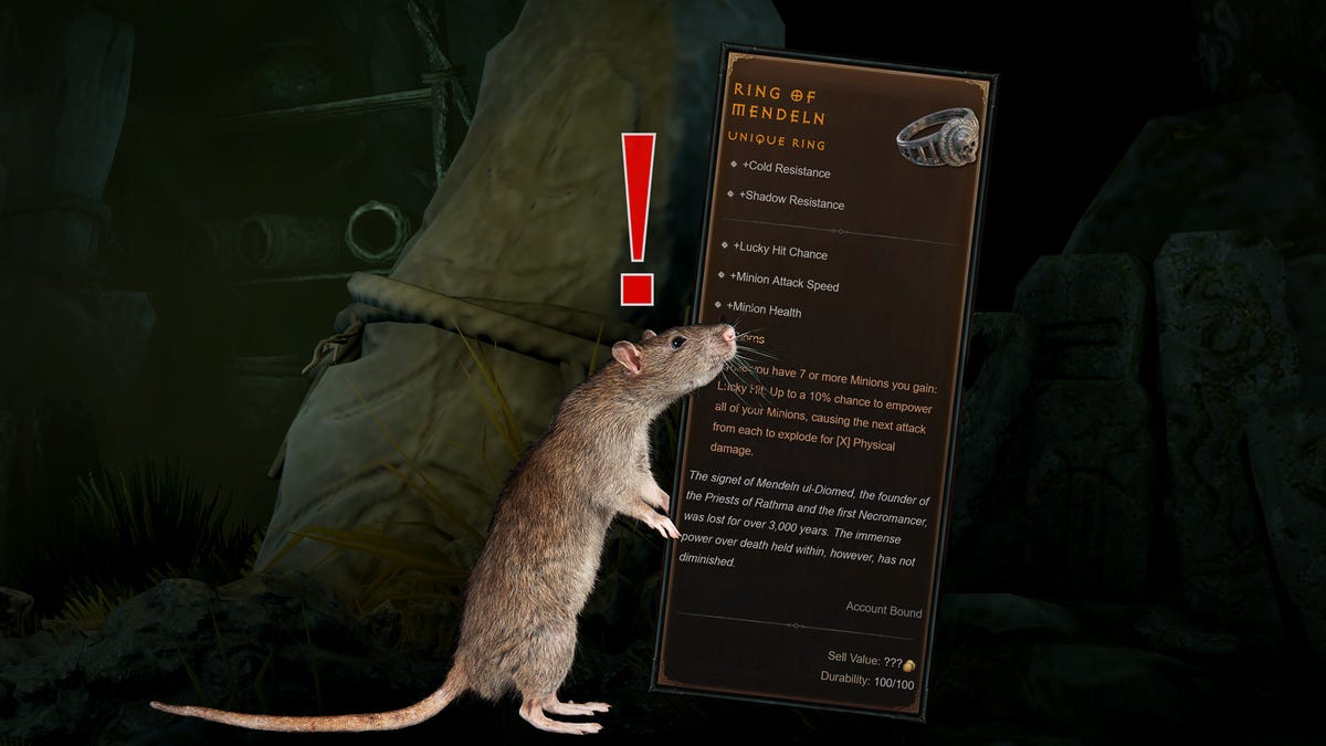 Featured image for "Rat-Chasing: The New Strategy for Finding Epic Loot in Diablo 4"