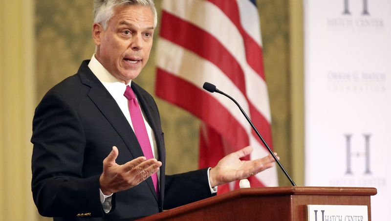 "Jon Huntsman Vows to Cut Funding to Penn over Silence on Hamas' Attack on Israel"