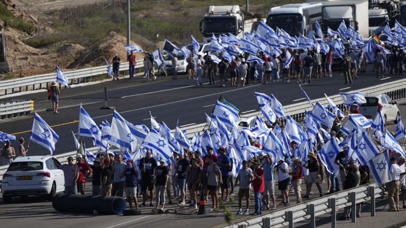 Massive Protests Sweep Israel in Response to Controversial Judicial Overhaul