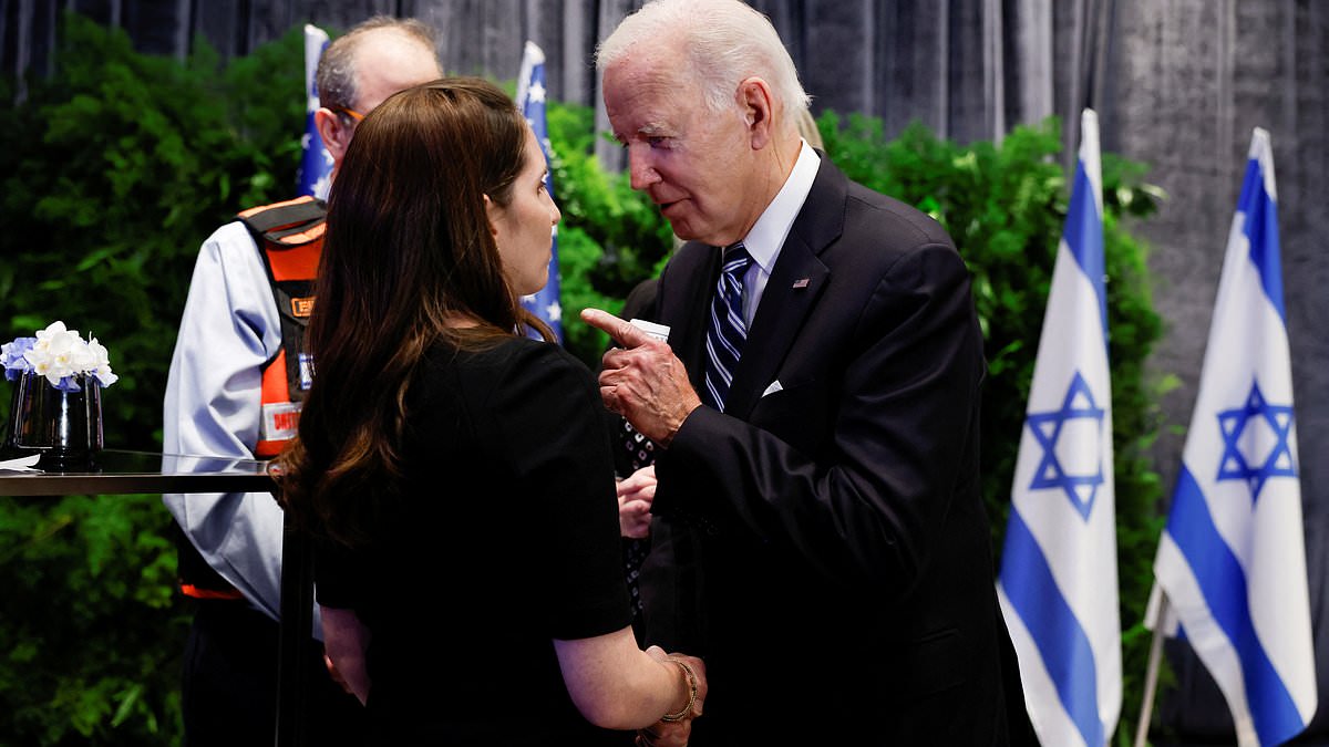 "Biden's Heartbreaking Encounter: From Personal Tragedy to Meeting Hamas Attack Survivors"