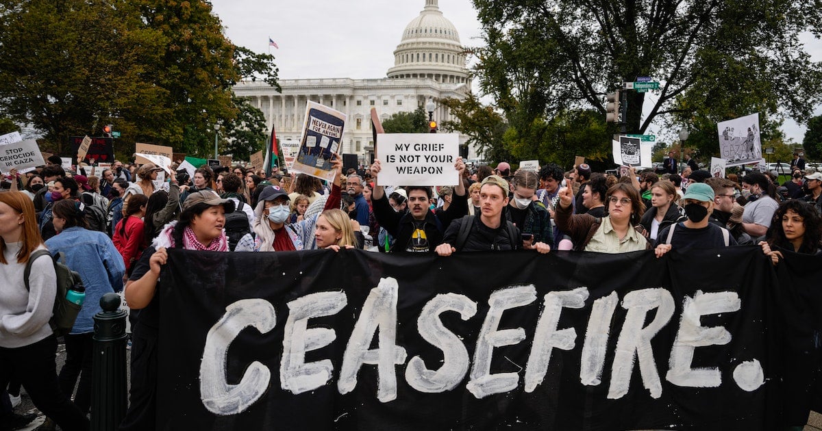 Calls for Ceasefire in Gaza Escalate as Congressmen and Protesters Demand Action