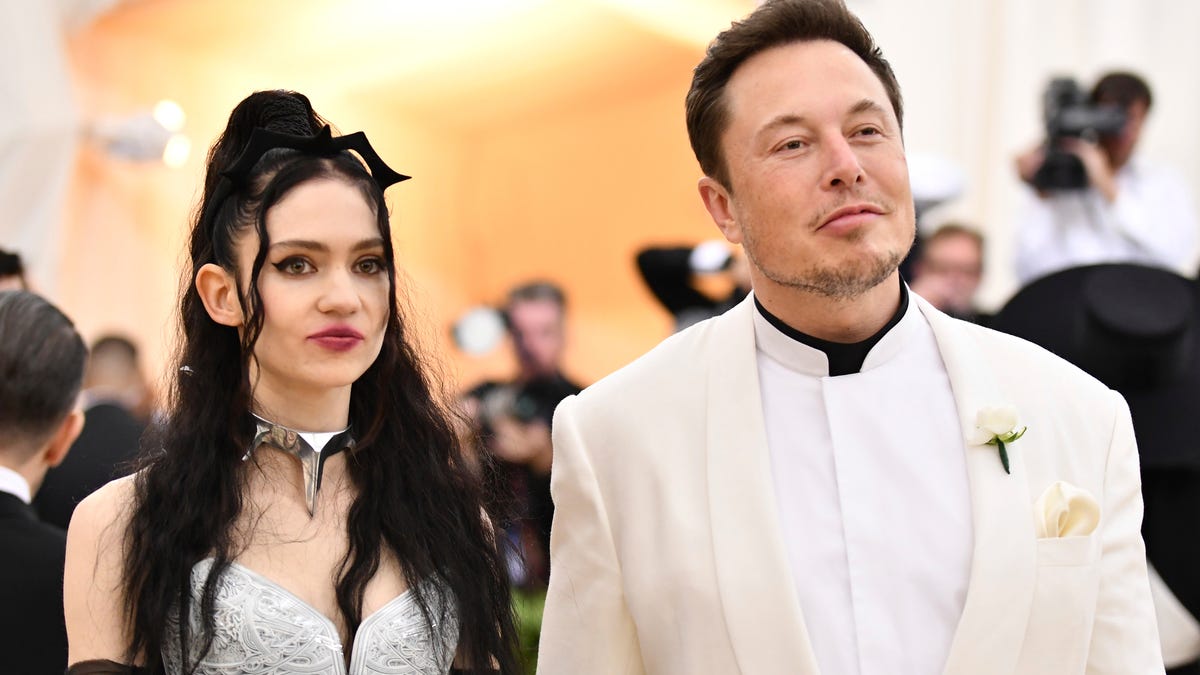 Grimes changes her daughter's name to a symbol and a question.