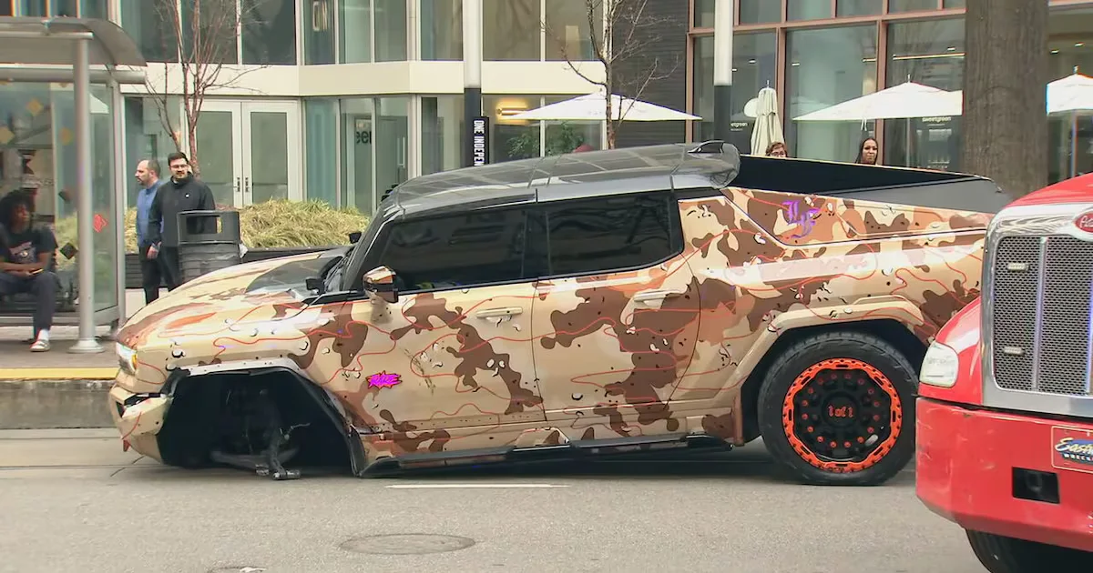 LaMelo Ball Involved in Uptown Charlotte Crash, Emerges from Hummer to Lamborghini