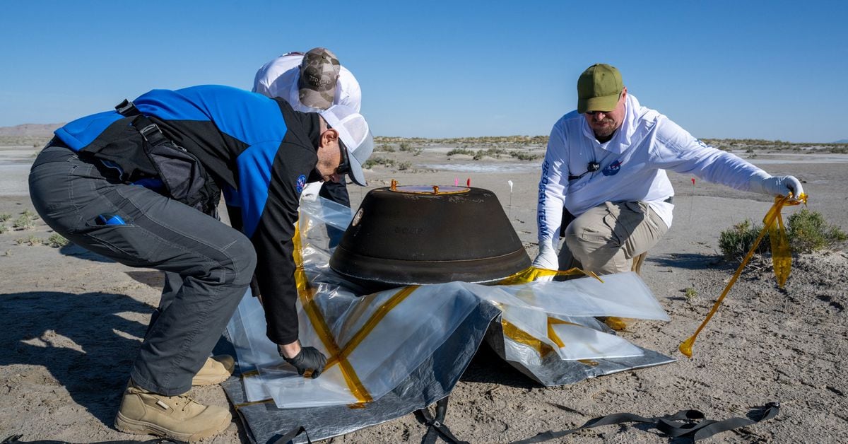 NASA's Historic Asteroid Sample Safely Delivered to Utah Desert