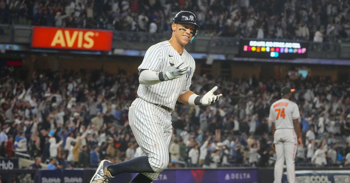 Yankees snatch victory from Orioles in thrilling 10-inning walkoff.