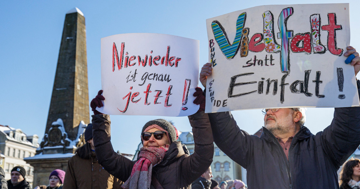 "Surging Protests in Germany Against Far-Right AfD Party's Extremist Agenda"