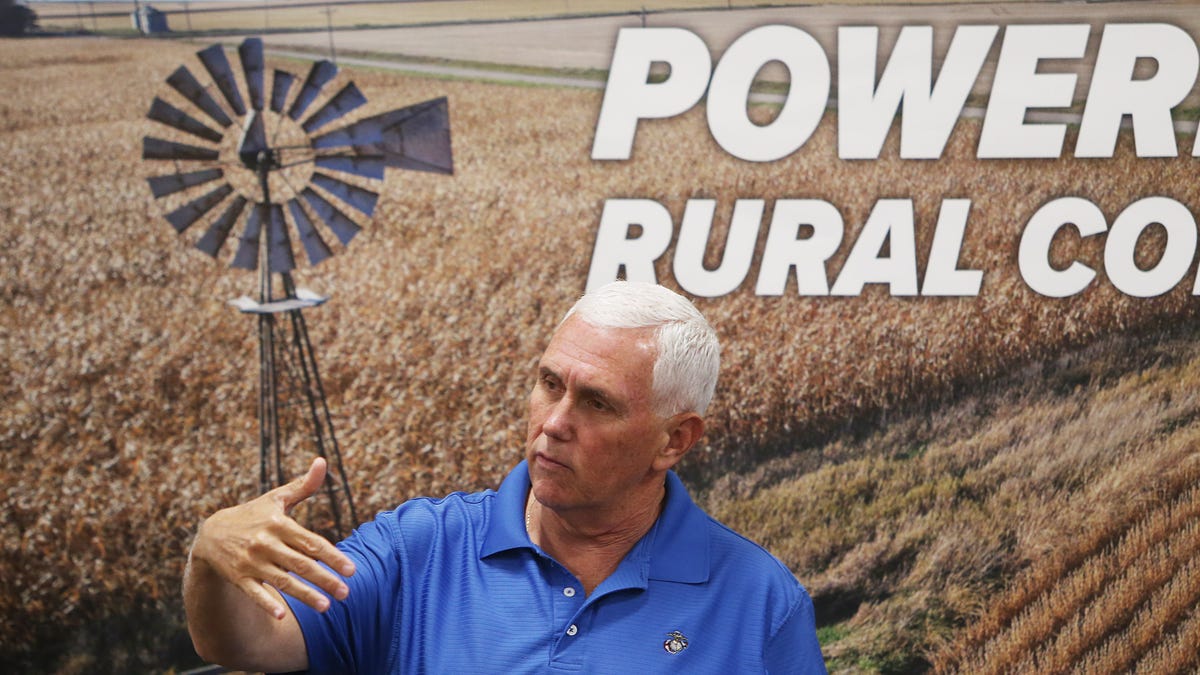Featured image for "Mike Pence Addresses Trump Pardon, Jan. 6 Riots, and Tax Fairness in Iowa"