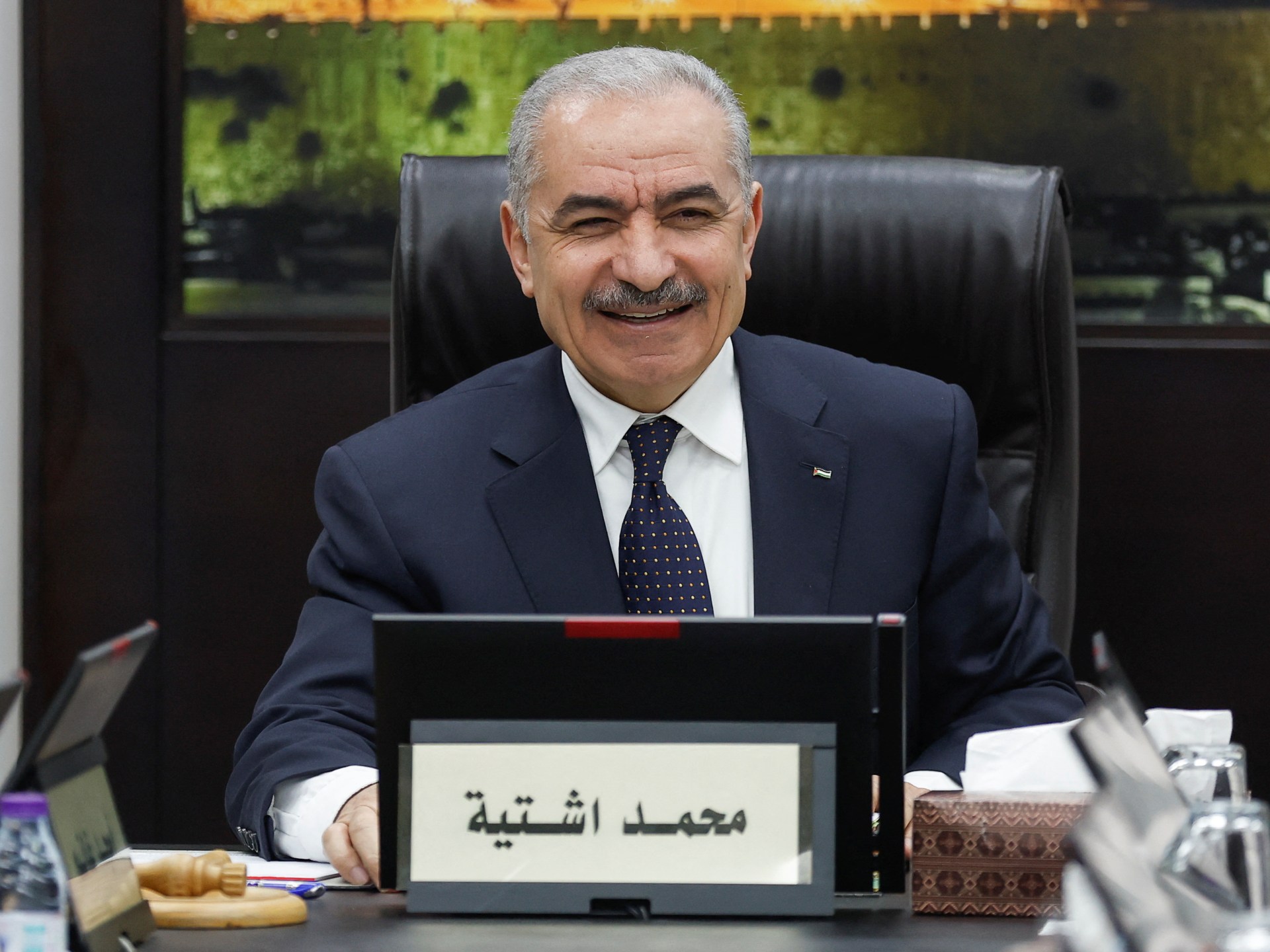 "Palestinian Prime Minister Resigns Over Gaza Conflict, Demands Israeli Withdrawal"