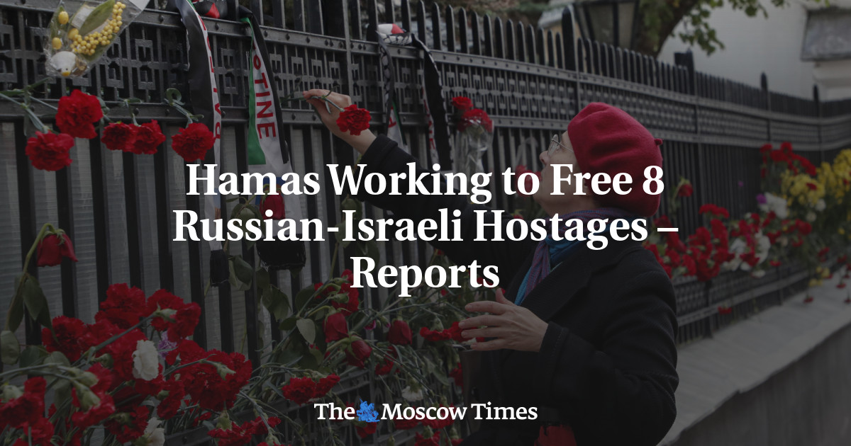 Hamas to Release 8 Russian-Israeli Hostages at Moscow's Request
