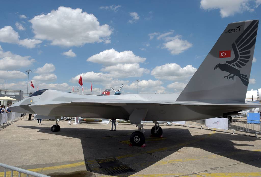 Featured image for "Turkey's New 5th-Gen Fighter Jet Successfully Completes Maiden Flight"