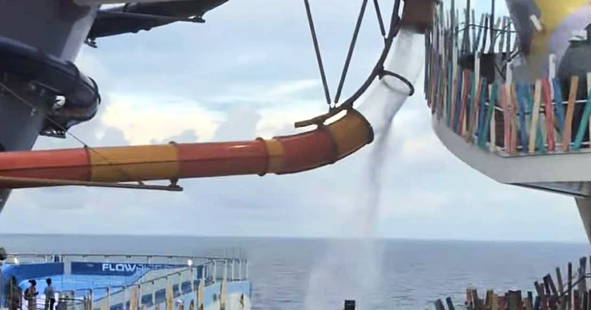 Featured image for Passenger Injured as Water Slide Malfunctions on Royal Caribbean Cruise