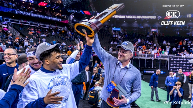 Featured image for "Penn State Wrestling Dominates NCAA Championships with Four Individual Titles and Team Victory"