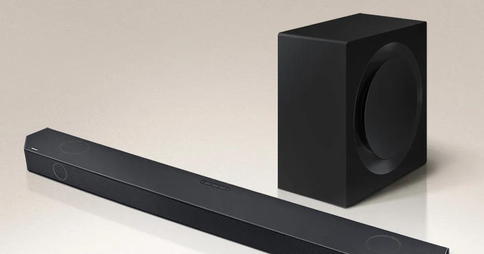 Samsung's Latest Soundbar Lineup: Premium Quality and Dolby Atmos Power.
