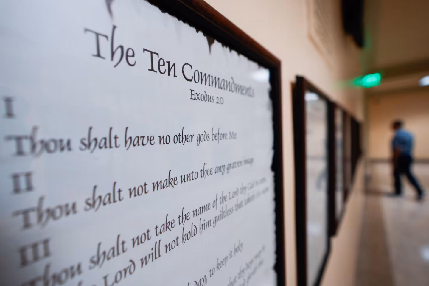 Federal Judge Halts Louisiana's Ten Commandments Classroom Law