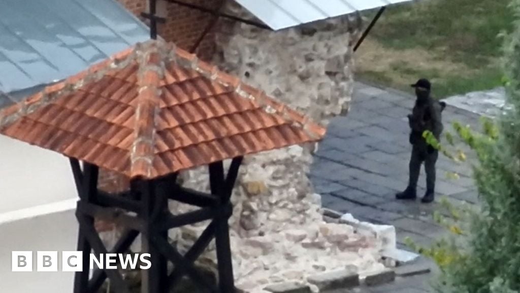 Featured image for Tensions escalate as gunmen clash with police in Kosovo monastery siege