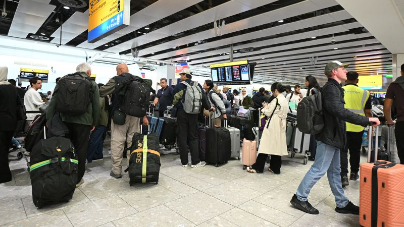 UK Man Arrested Over Cyberattack Disrupting European Airports