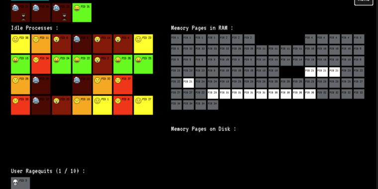 "Experience Empathy for Your Overworked System with 'You're the OS' Game"