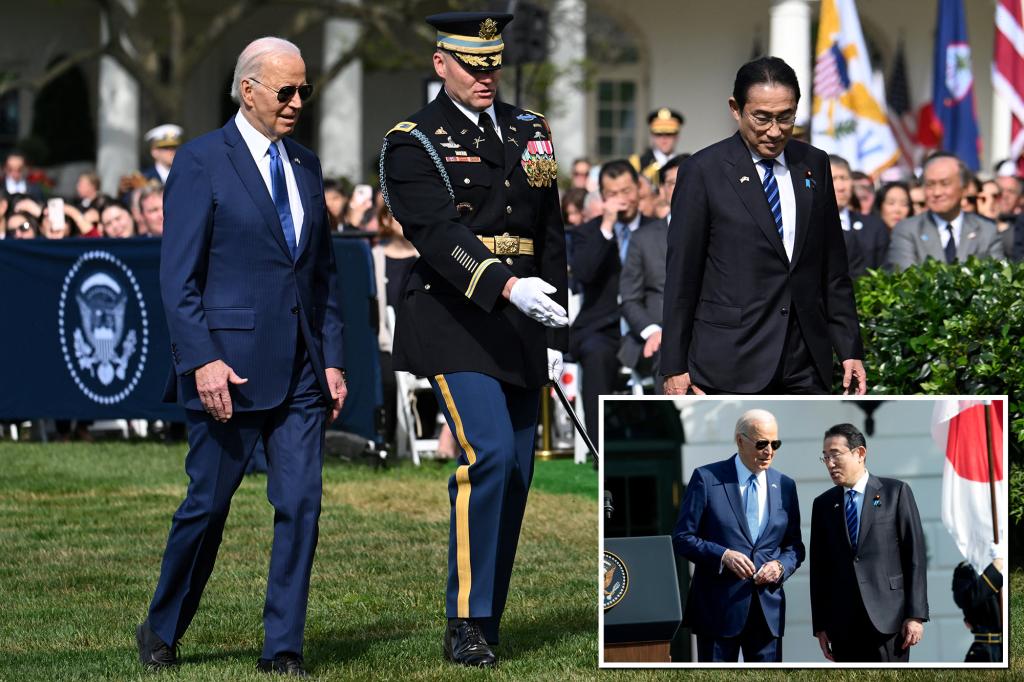 Featured image for "Biden's Awkward White House Encounter with Japanese PM Sparks Controversy"