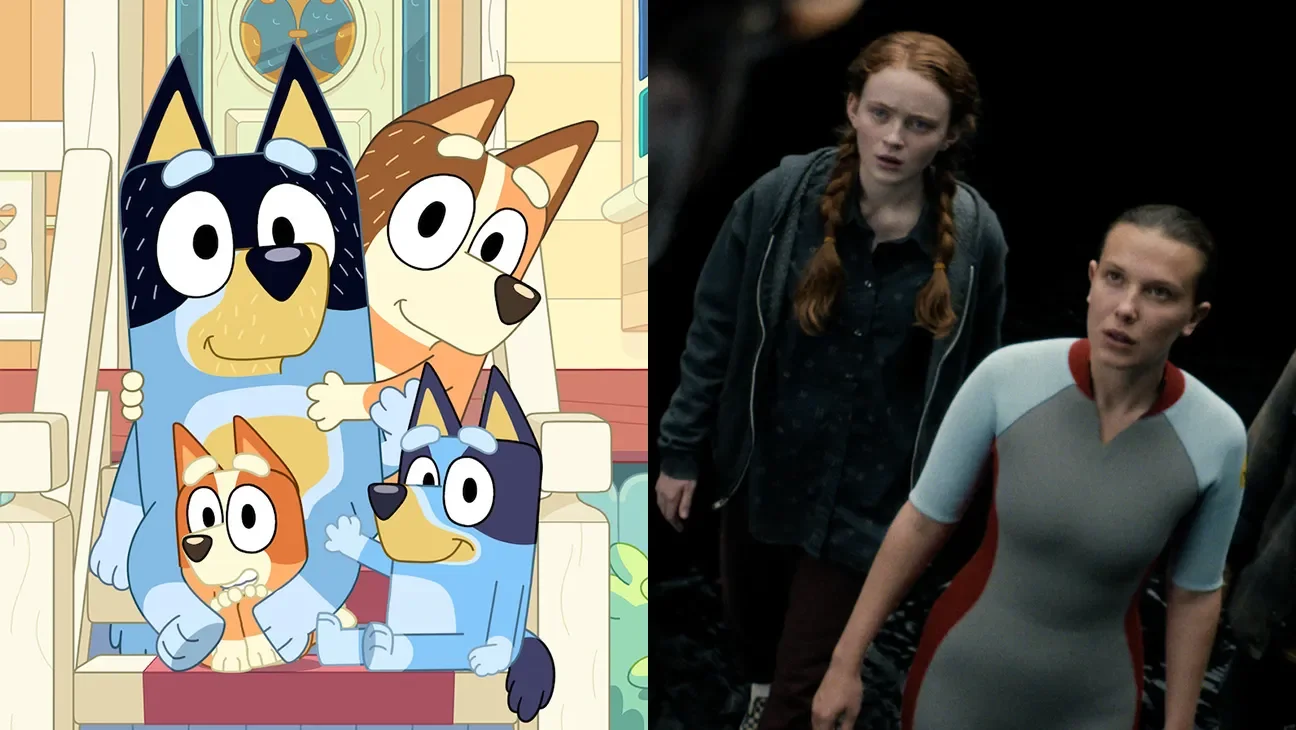 Bluey Reigns 2025 Streaming, Surpassing Stranger Things in Viewing Minutes