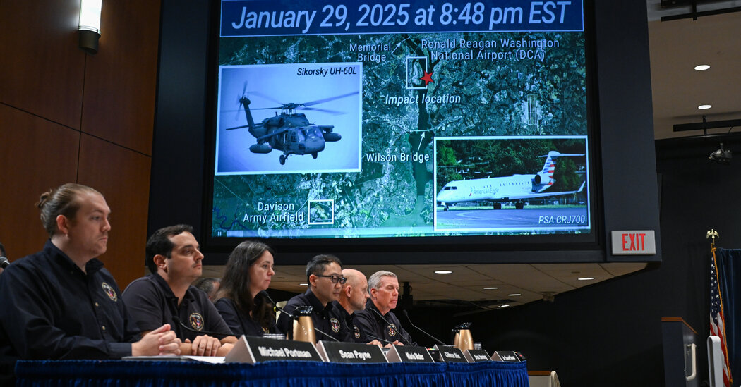 Featured image for NTSB Blames Faulty Equipment and FAA Oversight in Deadly D.C. Crash