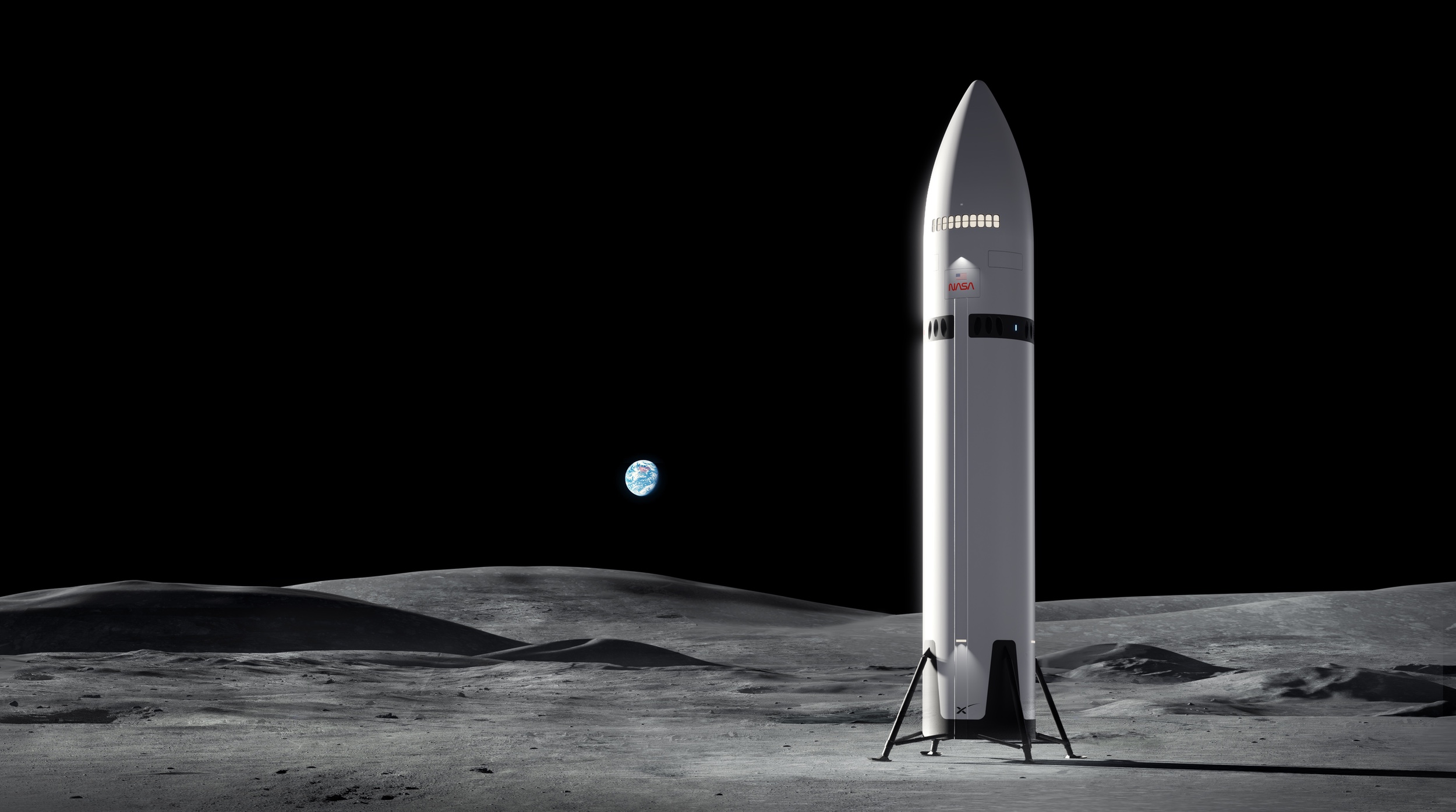 Featured image for NASA to Reopen Moon Lander Contracts Amid SpaceX Delays