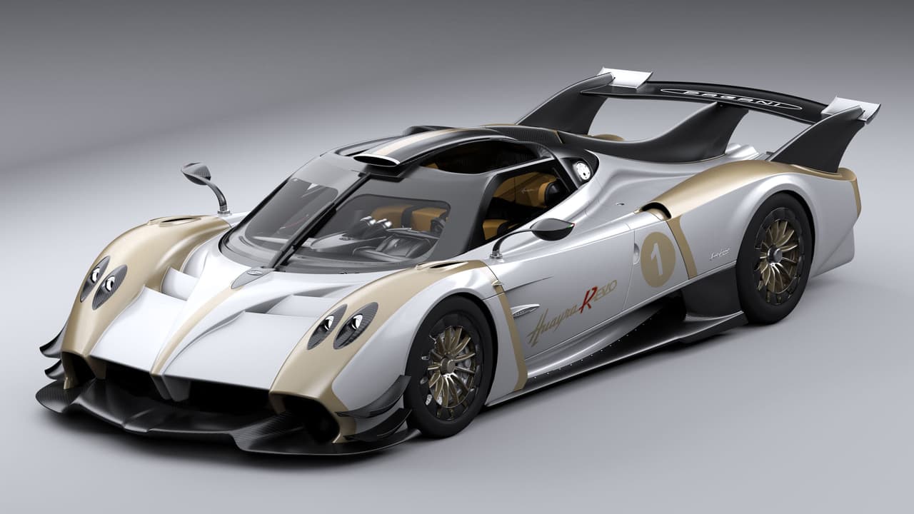 "Unveiling the Pagani Huayra R Evo: A Track-Ready 900-HP Hypercar with Innovative Roof Design"