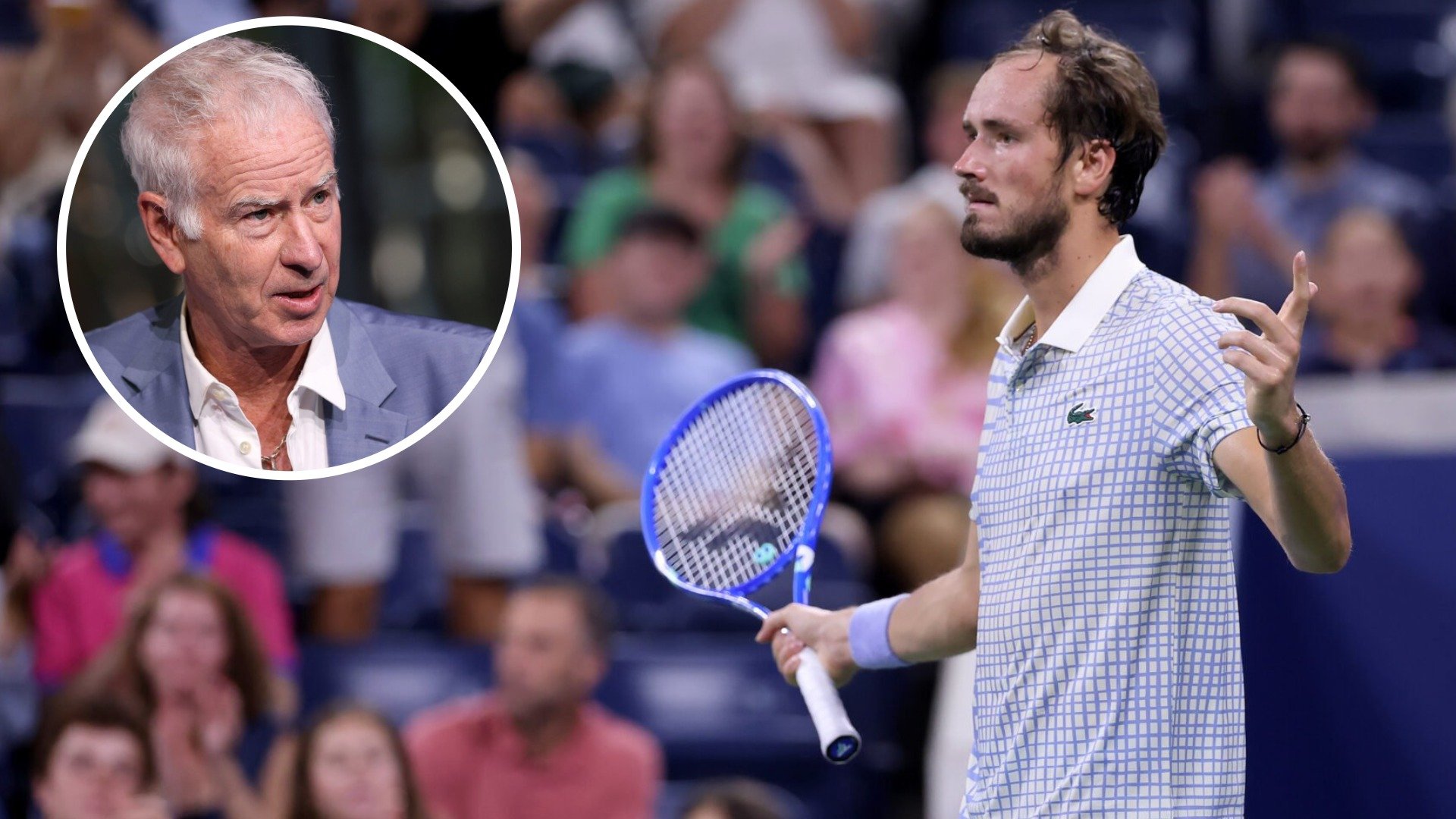 Featured image for Medvedev fined for US Open outburst amid court chaos