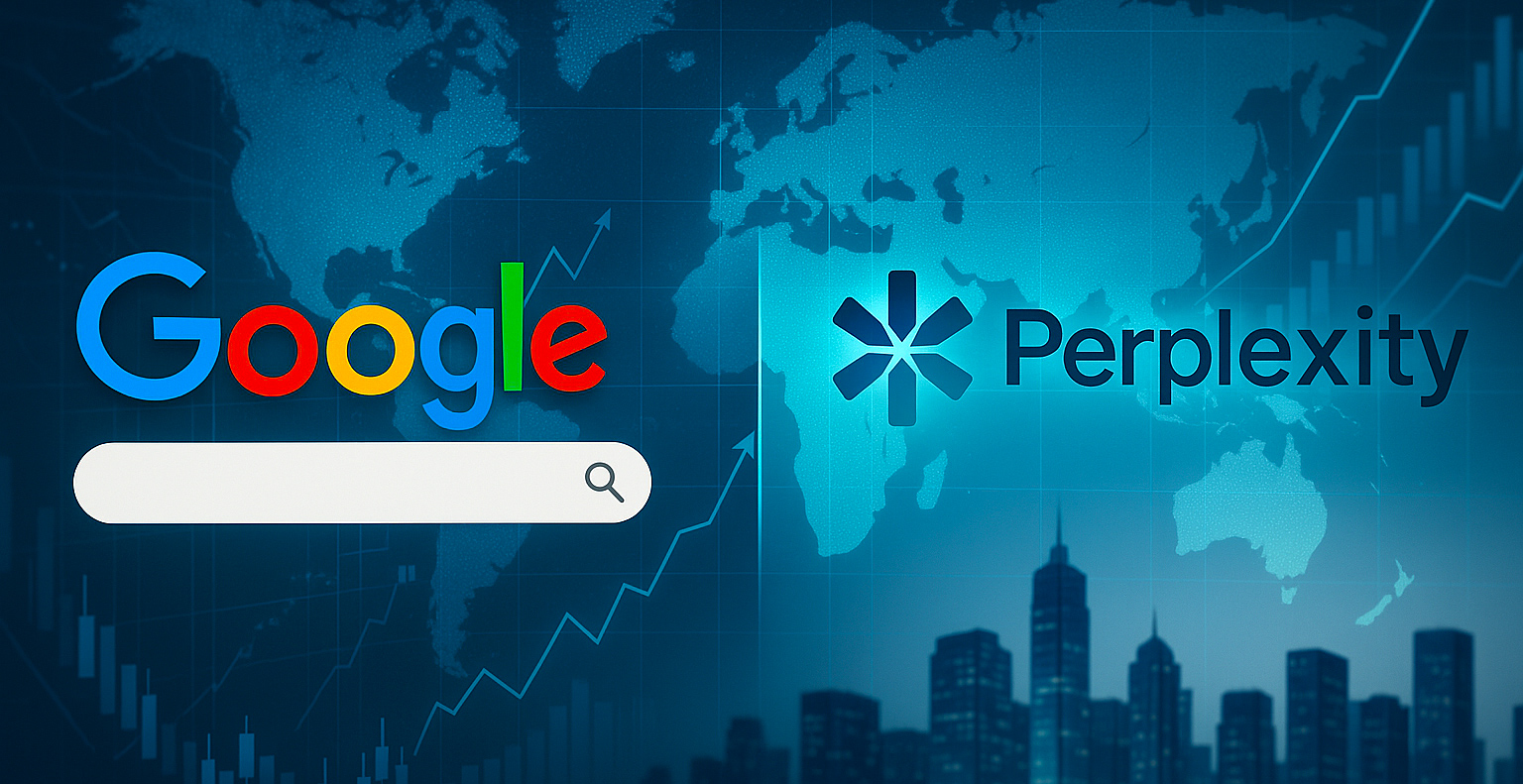 Featured image for Perplexity's New AI Features Outperform Google AI in 7-Test Comparison