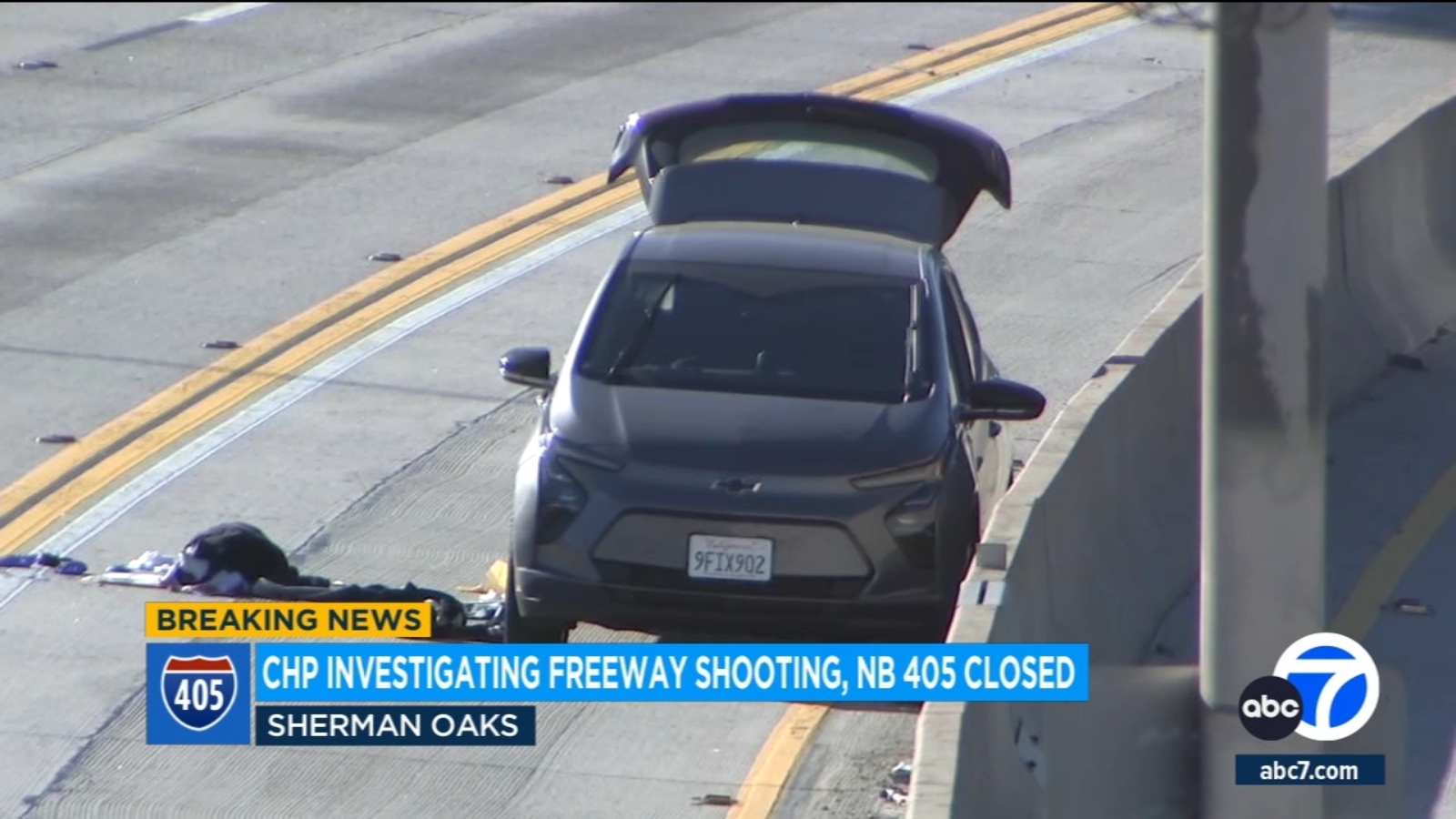 Featured image for "Police Investigate Crash and Shooting, Close 405 North in Sherman Oaks for Hours"