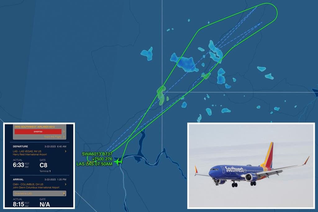Off-duty pilot saves the day during Southwest flight emergency.