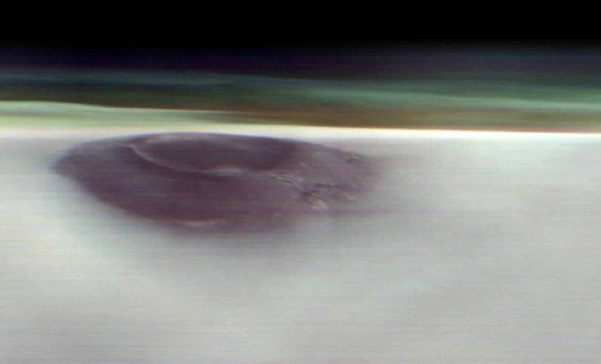 Featured image for NASA Captures Towering Volcano Emerging Through Martian Clouds
