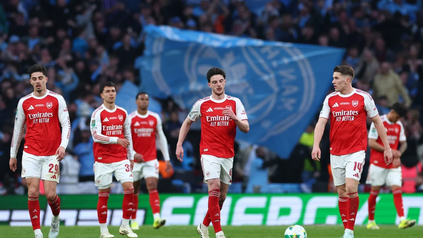 City’s Wembley win reopens the title race as Arsenal stumble