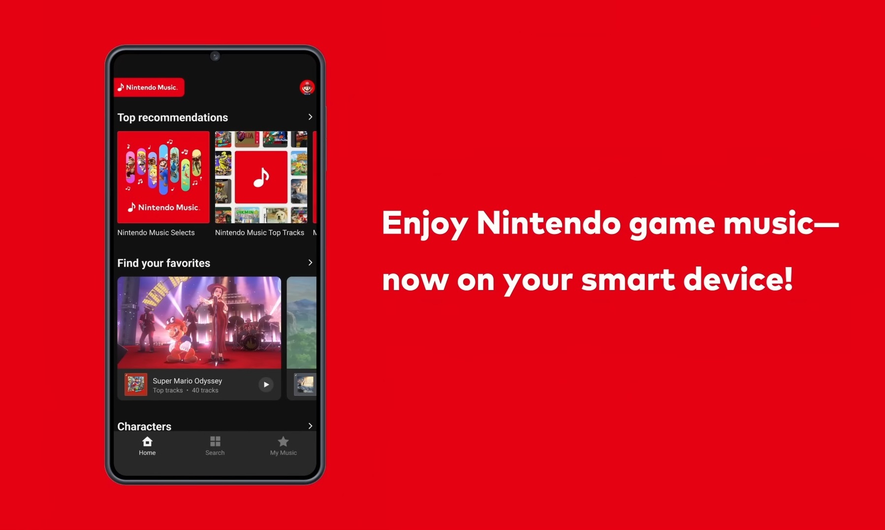 Featured image for Nintendo Music 1.3.0 Update Now Available with Patch Notes
