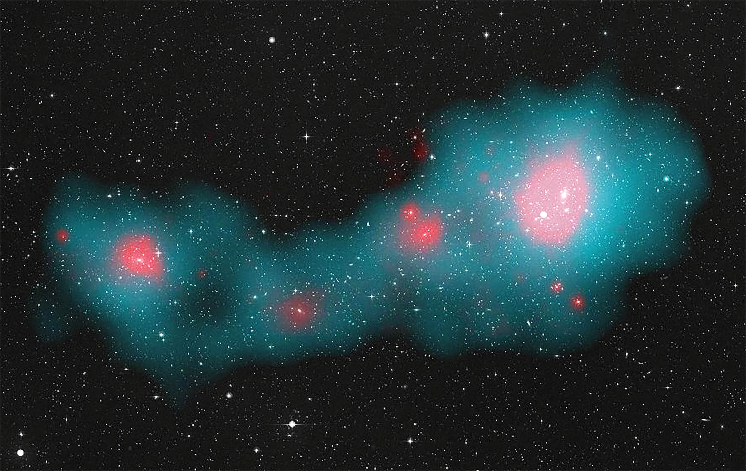 Featured image for Astronomers Discover the Universe's Largest Structure Spanning 7.6 Sextillion Miles