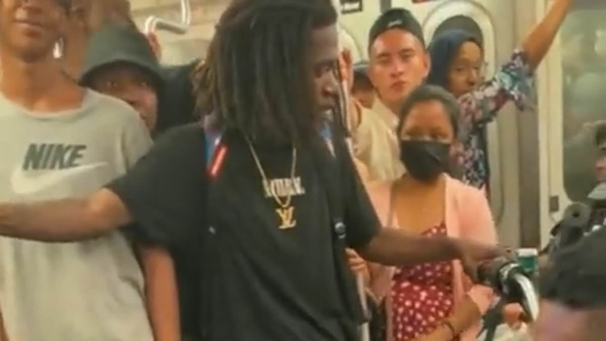 Featured image for Violent NYC Subway Brawl Erupts Over Passenger Falling Asleep