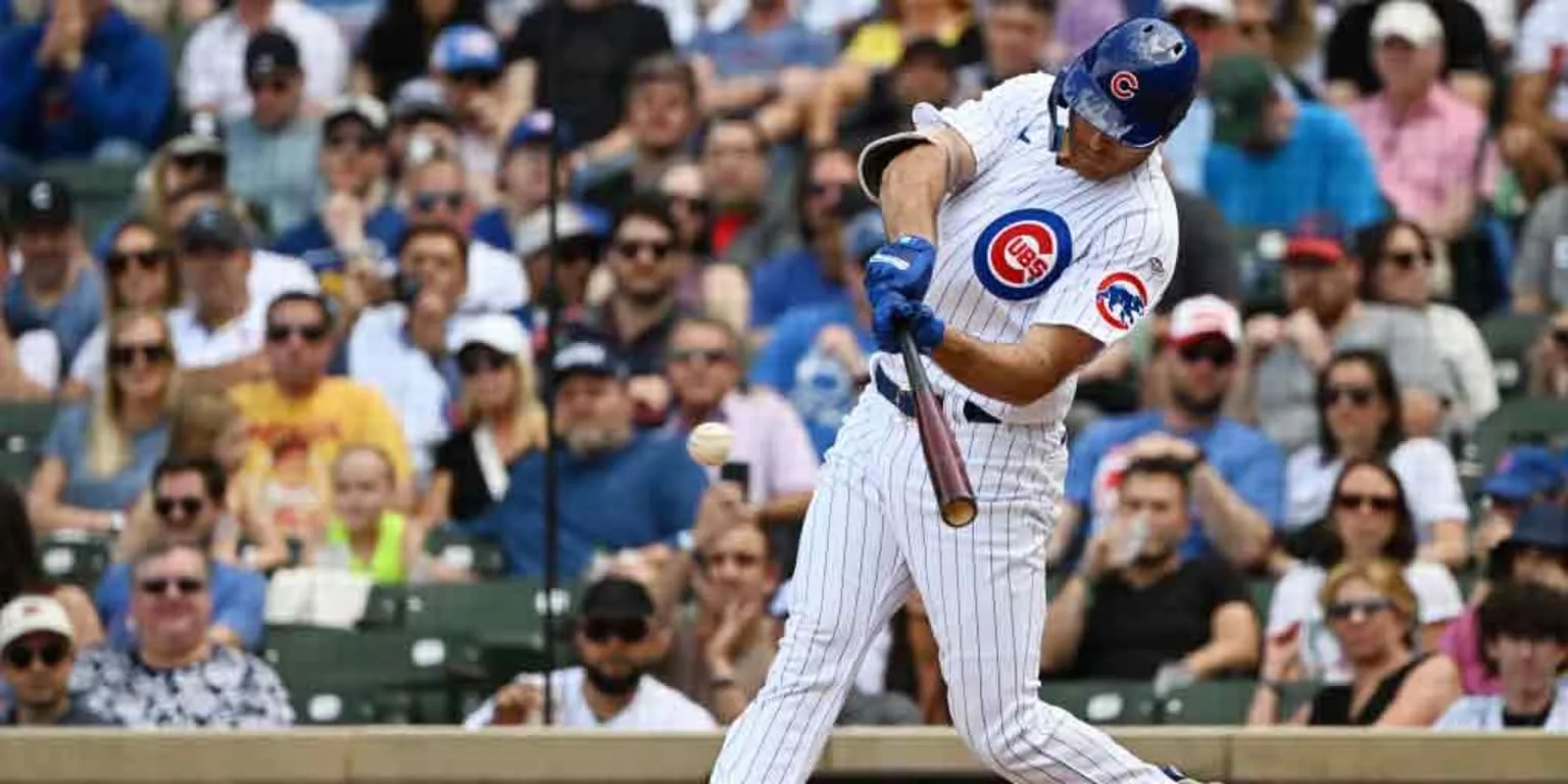 Matt Mervis delivers winning RBI single in Cubs debut.