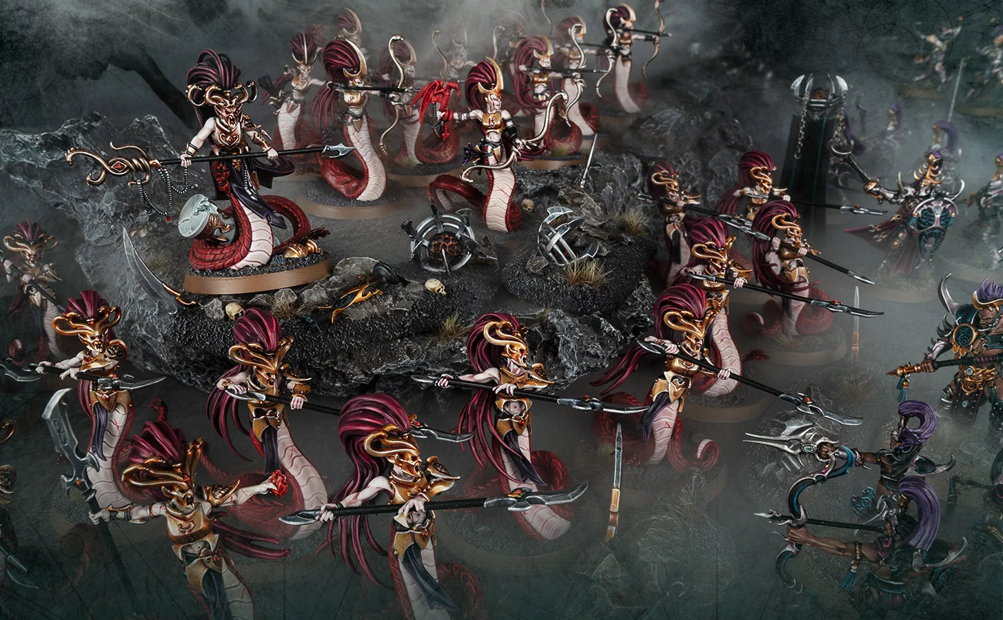Khainite Glory: Daughters of Khaine Unveil Two Armies of Renown