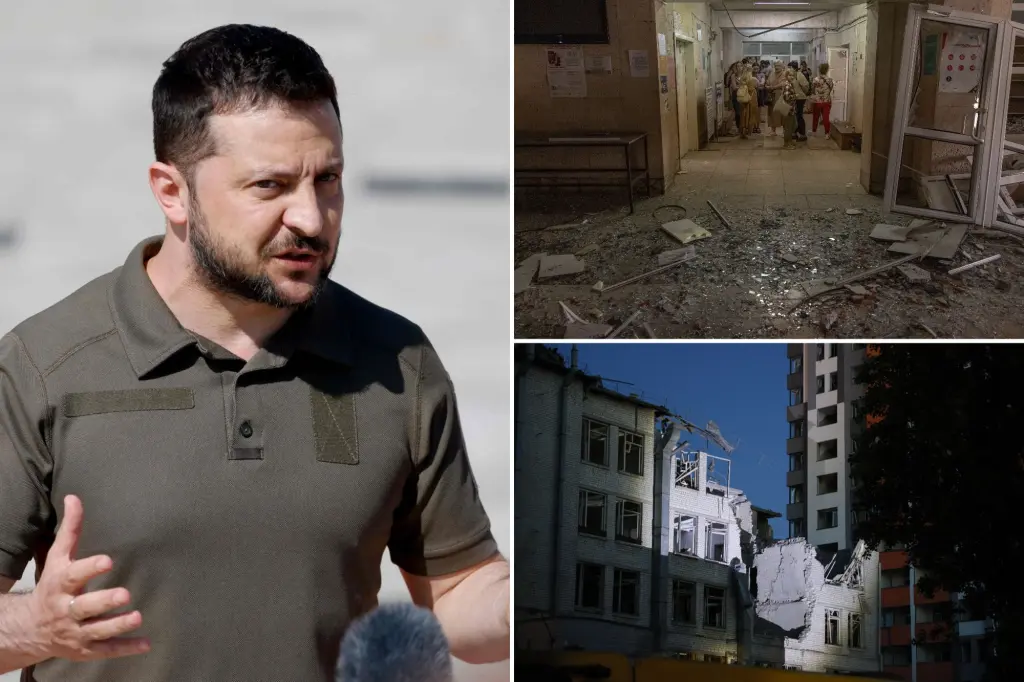 Zelensky demands change after girl killed in Russia attack on Kyiv shelter.
