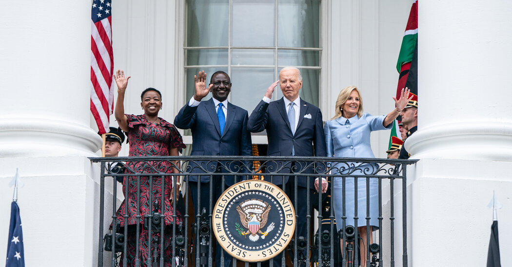 Featured image for Biden Hosts Kenya's Ruto at Star-Studded State Dinner Amid Diplomatic Tensions