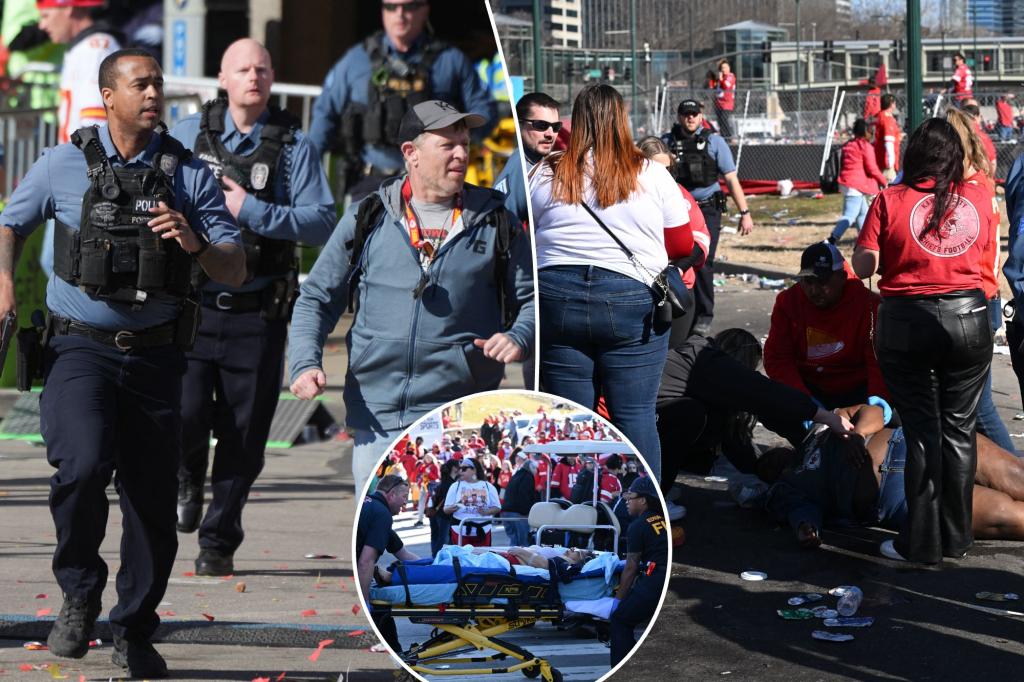 Featured image for "Chiefs Super Bowl Parade Marred by Tragedy: One Dead, 14 Injured in Shooting"