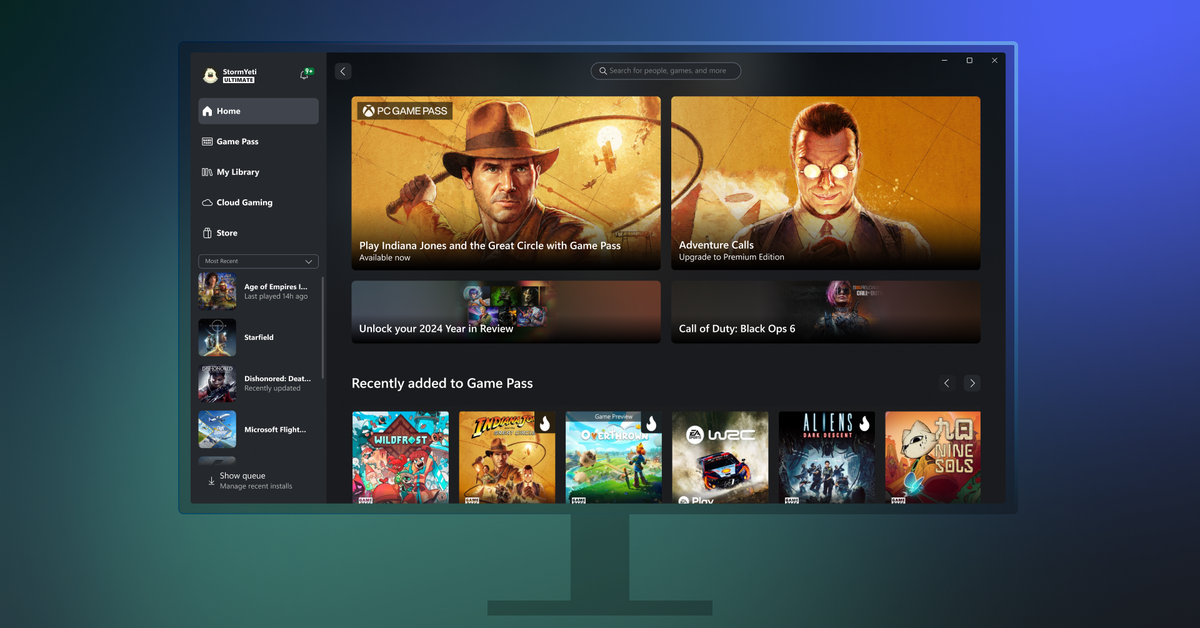 Featured image for Microsoft Aims to Centralize PC Gaming with Xbox App