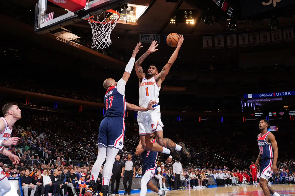 "Knicks secure playoff spot with win over Wizards"