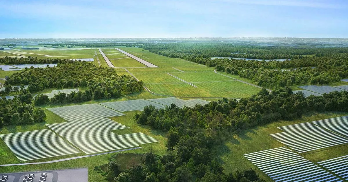 Featured image for "Dulles Airport Unveils Nation's Largest Solar + Storage + EV Project"