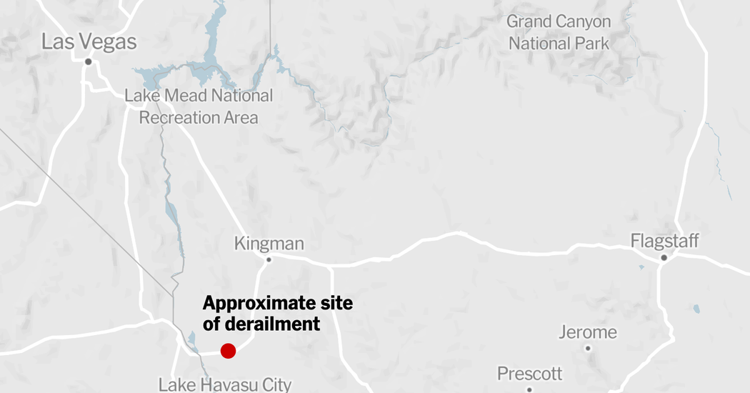 Featured image for Hazardous Materials Train Derails in Northwestern Arizona