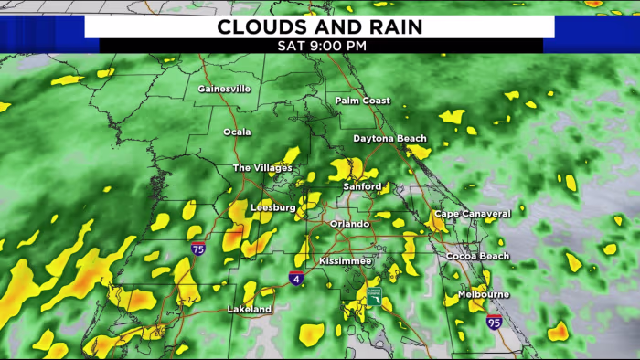 "Central Florida Braces for Weekend Deluge as Storms Roll In"