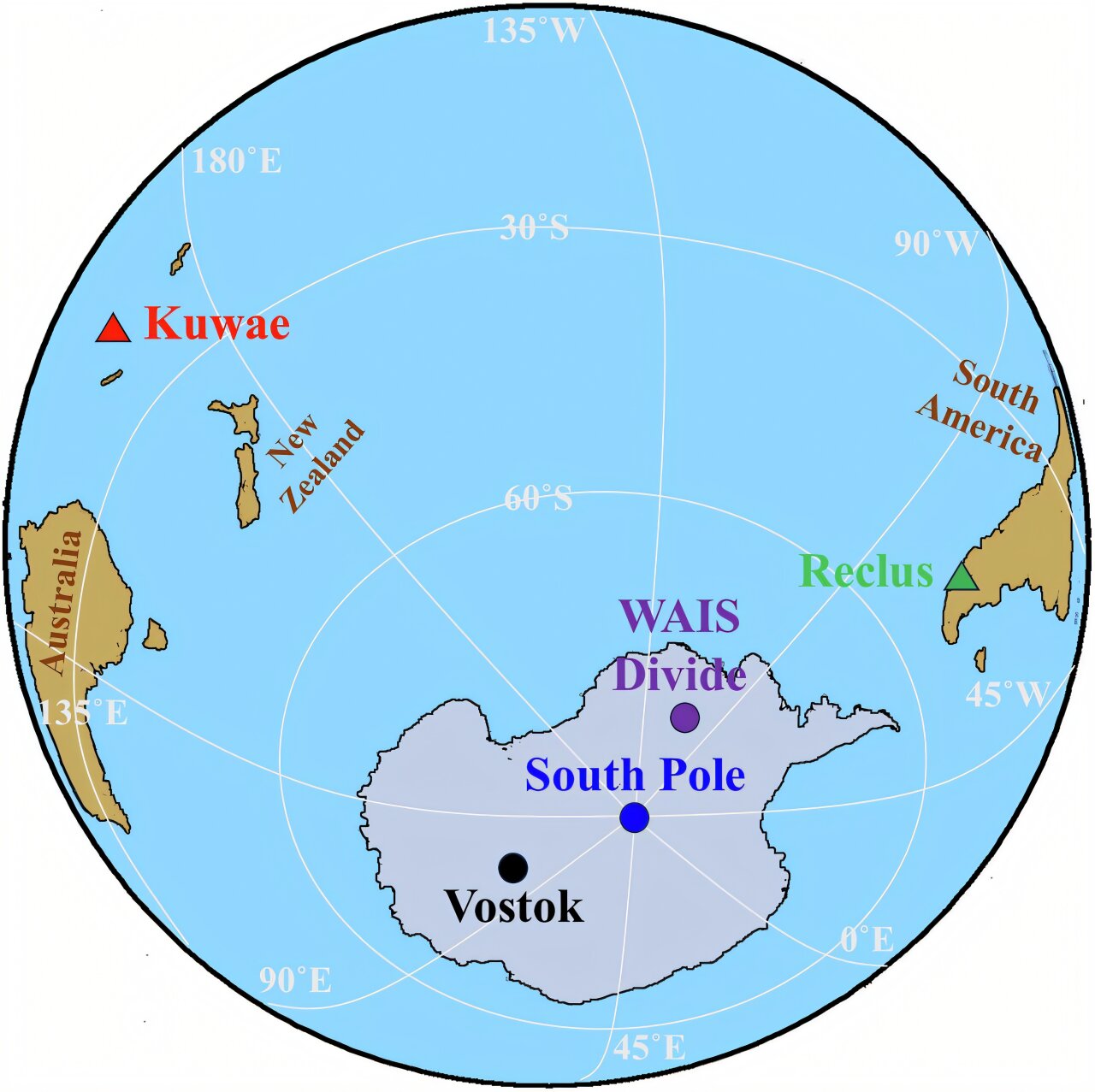 Featured image for Dual 15th-Century Antarctic Volcanoes May Have Triggered Climate Cooling