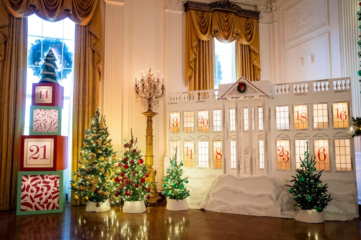 Featured image for "Jill Biden's Stunning White House Christmas Decorations Revealed"