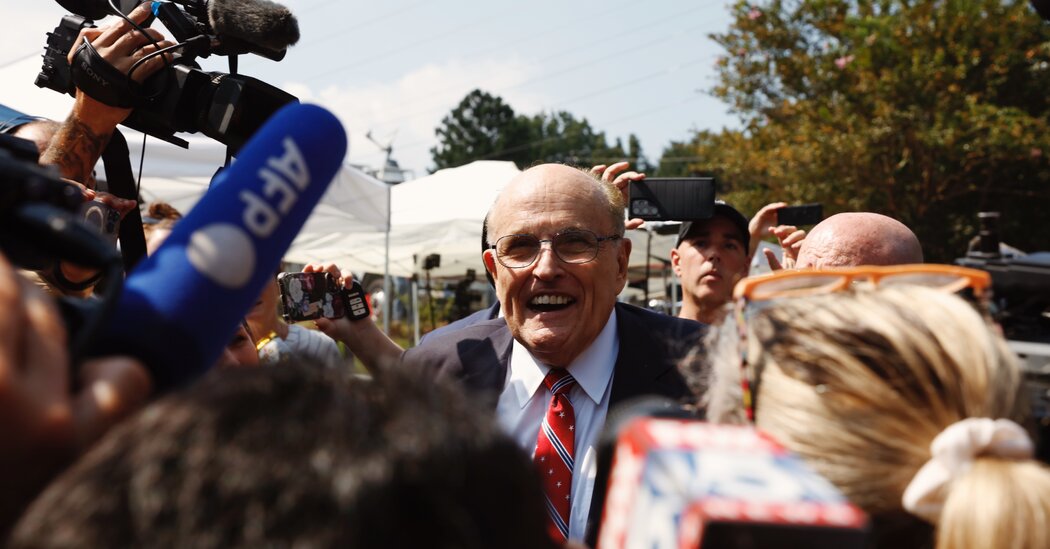 Featured image for Trump to award Rudy Giuliani the Presidential Medal of Freedom