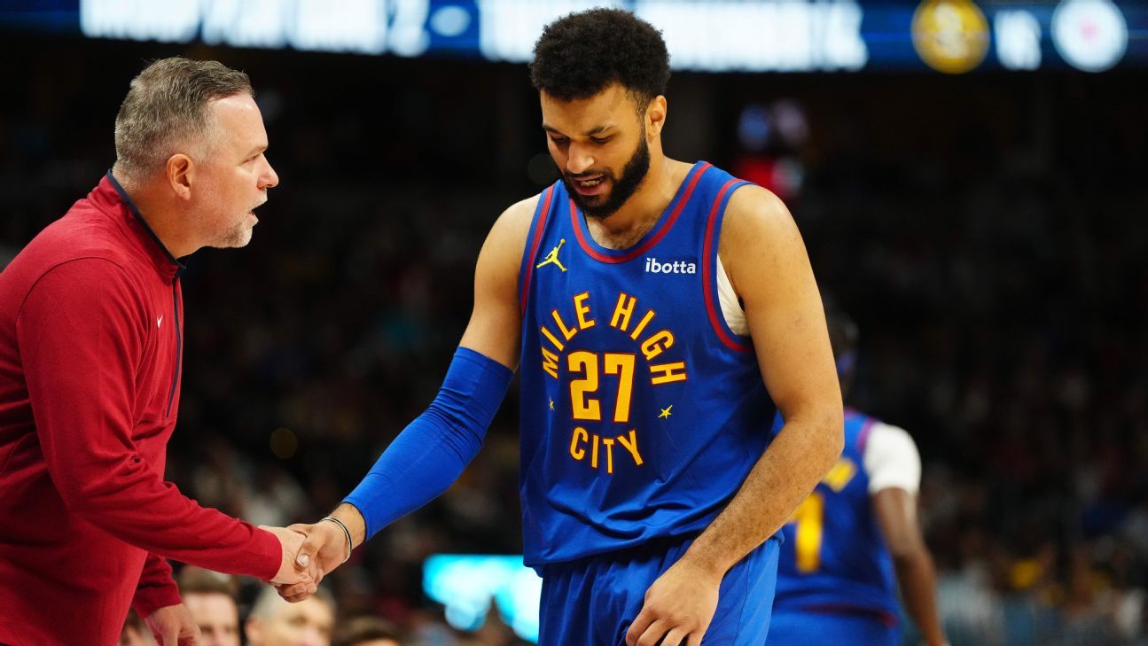 Featured image for "Nuggets' Jamal Murray to Miss 3-4 Weeks with Hamstring Injury"