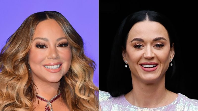 Featured image for Mariah Carey Reacts Calmly to Katy Perry's Space Flight